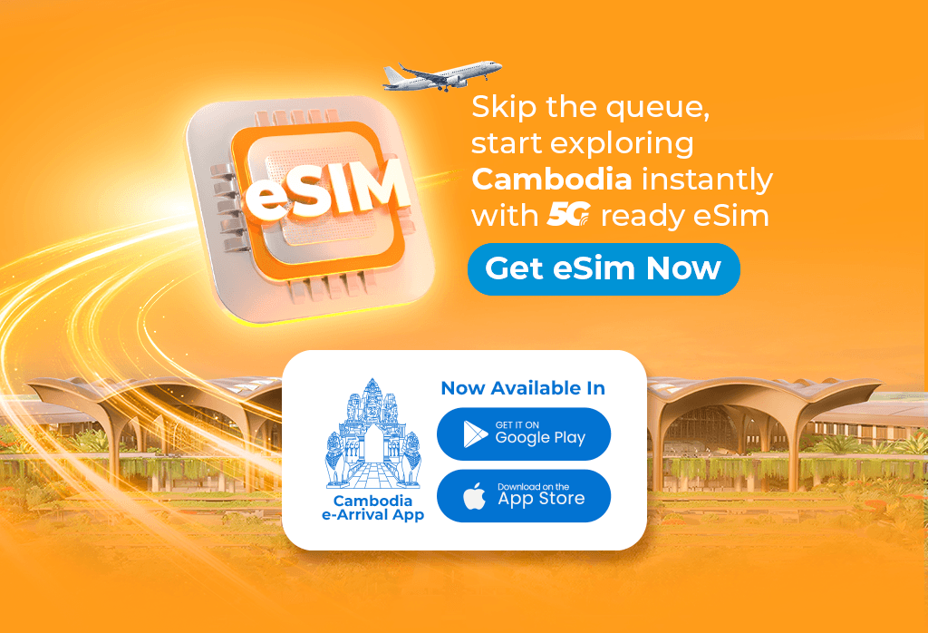 cellcard Launches on Cambodia eArrival App – 5G Ready eSIM Now Available