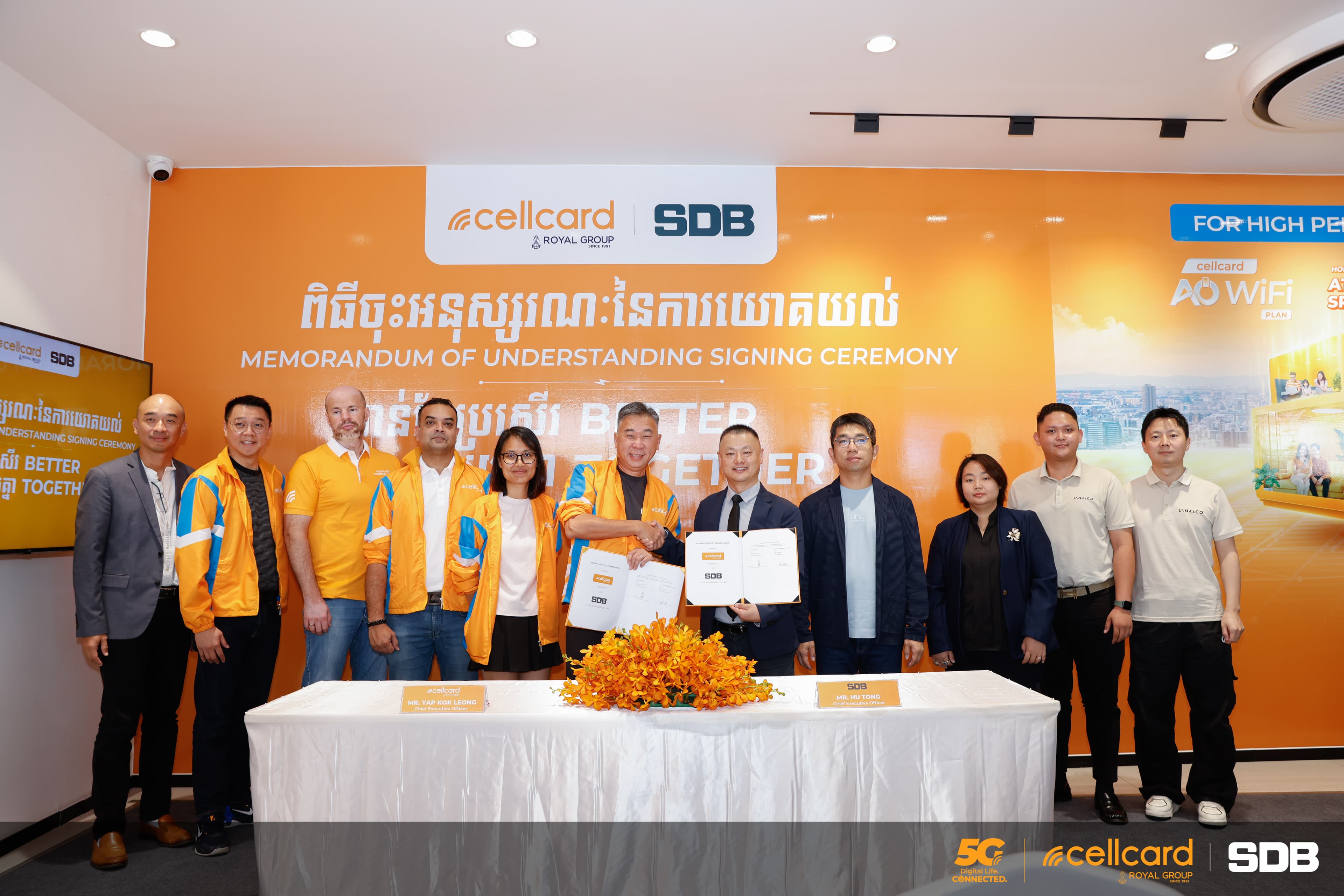 cellcard and ZDG Drive Cambodia's Connected EV Future